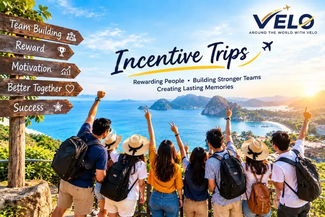 VELO incentive trips for teams and groups