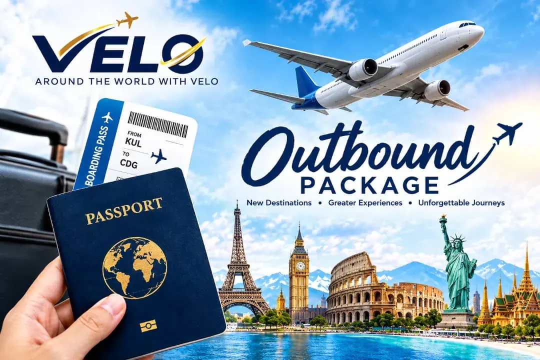 Outbound packages with VELO Travel